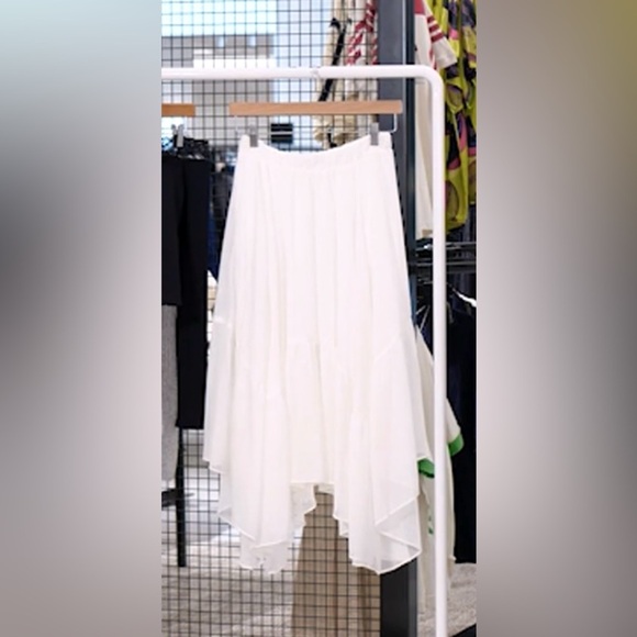 Boho Ruffle Trim Maxi Skirt - Picture 6 of 14